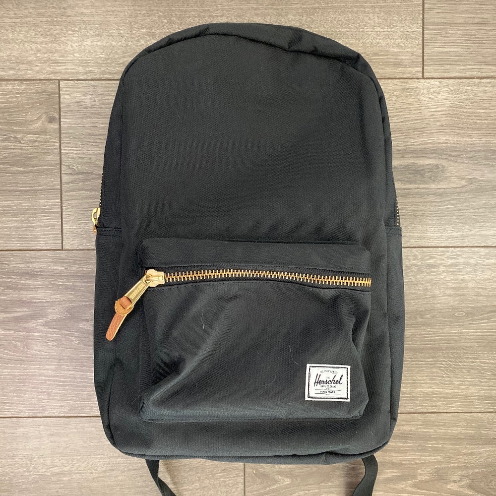 Black Herschel Backpack